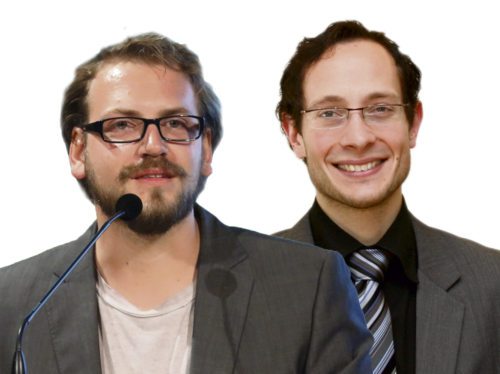 Daniel Wutti (Klagenfurt) und Jürgen Pirker (Graz) (© Foto: Haab) Daniel Wutti (Klagenfurt) und Jürgen Pirker (Graz) (© Foto: Haab)