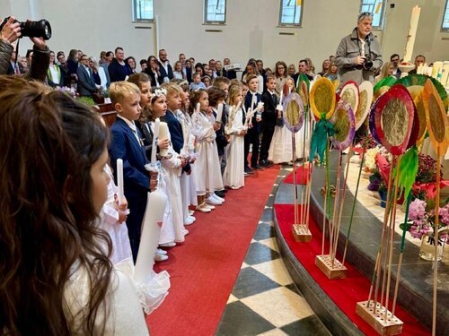 Unsere Erstkommunionkinder in Feldkirchen (Foto: DI Sigrid Witasek)
