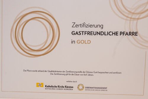 Zertifizierungstafel