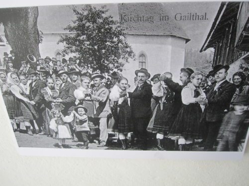 Ein “Gailtaler Kirchtag“ anno 1910 (© Foto: privat) Ein “Gailtaler Kirchtag“ anno 1910 (© Foto: privat)
