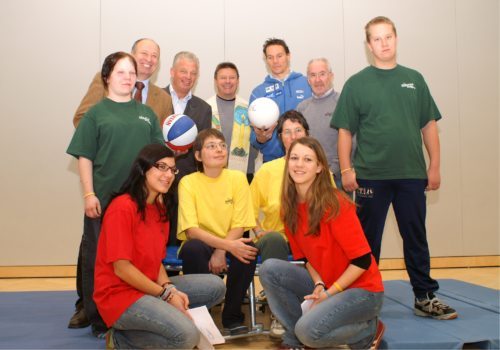 Die Special Indoor Games wurden 2005 im Rahmen des Projektes NETMEN durchgeführt (©DSG Kärnten)