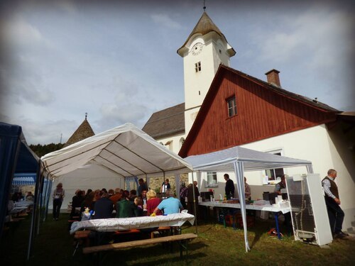 Impression vom letzten Pfarrfest, Foto Ingrid Sabitzer