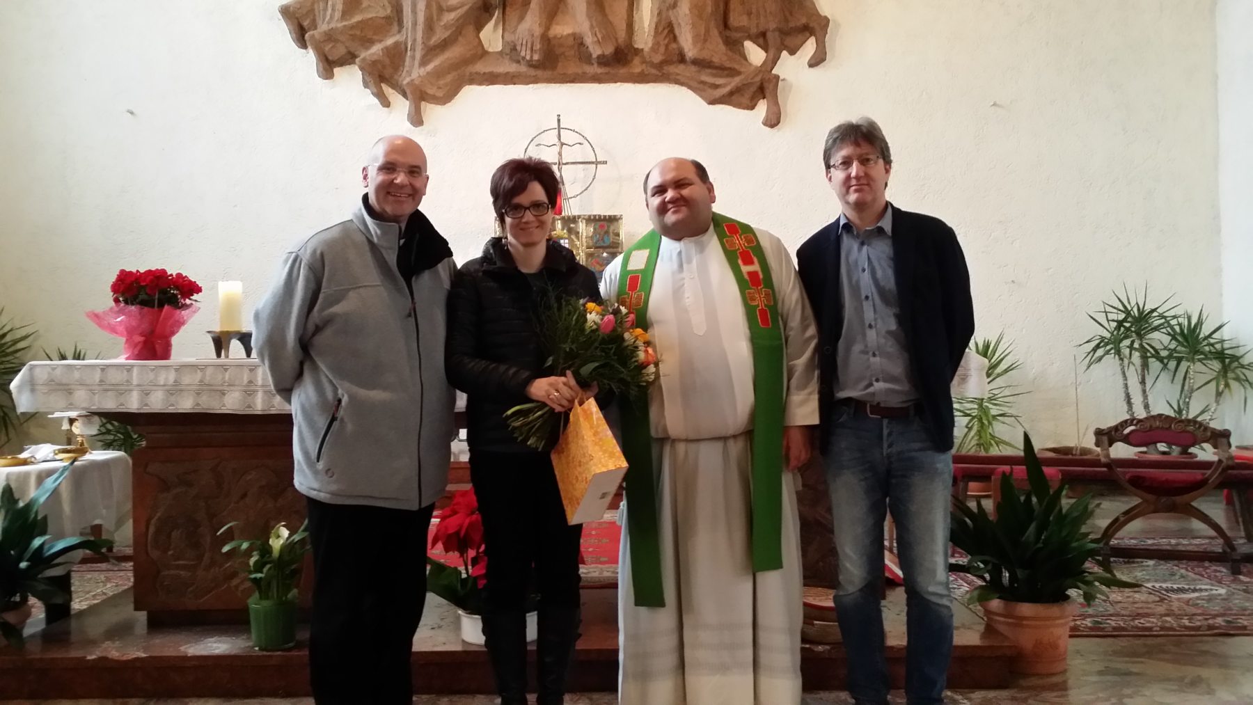 Danke an unsere Pastoralassistentin