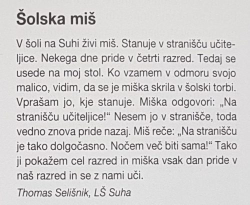 Solška miš - Schulmaus