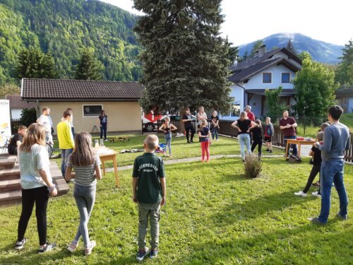 Rund 25 Kinder und Jugendliche nahmen am Programm in Möllbrücke teil. (Foto: Peter Artl) Rund 25 Kinder und Jugendliche nahmen am Programm in Möllbrücke teil. (Foto: Peter Artl)