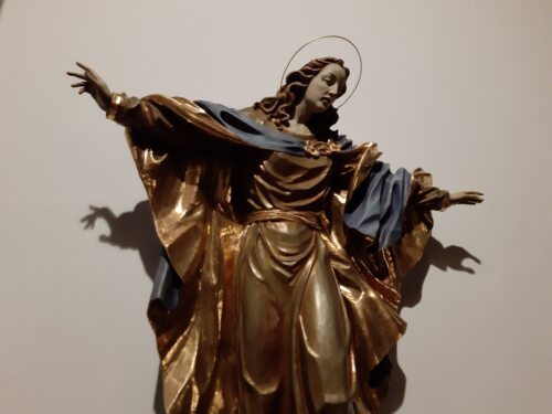 Madonna der Freude von der Pfarrkirche zu Bodensdorf (JW).