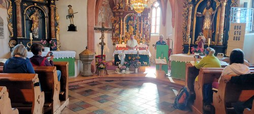 GEHE-rede – Andacht in der Pfarrkirche St. Paul. (Bild: P.St.). GEHE-rede – Andacht in der Pfarrkirche St. Paul. (Bild: P.St.).
