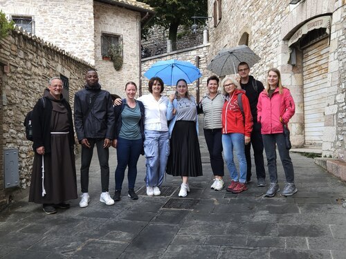 Ungewöhnlich kühl Ende August in Assisi.<br />
Foto: P. Ariel Kucia OFM