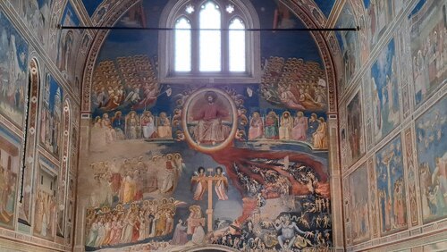 Das Jüngste Gericht in der Cappella degli Scrovegni von Giotto.<br />
Foto: P. Emmanuel-Maria Fitz OFM