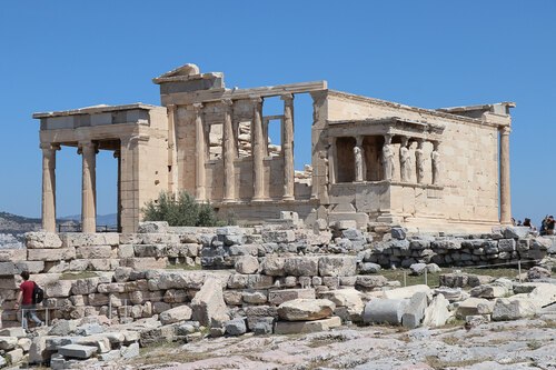Aufstieg zur Akropolis in Athen (Foto: PAss. Peter Artl)