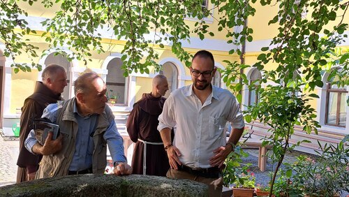 Erst vor kurzen konnte die Renovierung des Klosters abgeschlossen werden.<br />
Foto: P. Emmanuel-Maria Fitz OFM Erst vor kurzen konnte die Renovierung des Klosters abgeschlossen werden.<br />
Foto: P. Emmanuel-Maria Fitz OFM