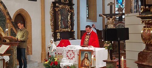Bild zum Eintrag 'Pfingsten - Vorabendmesse mit Medjugorje-Gebet und hl. Messe am Pfingstmontag '