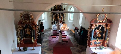 Kirchtags-Messe in der Filialkirche St. Anton am 28. Sept. 2025. Bild: P. St. <br />
Kirchtags-Messe in der Filialkirche St. Anton am 28. Sept. 2025. Bild: P. St. <br />

