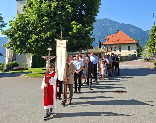 Fronleichnamsprozession durch den Ort St. Stefan. (Bild: Sonja Kucher). Fronleichnamsprozession durch den Ort St. Stefan. (Bild: Sonja Kucher).
