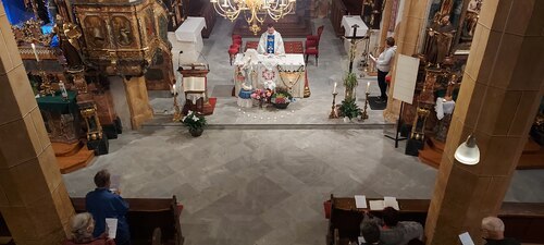 Vorabendmesse und Medjugojre-Andacht am 04. Okt. 2025 in St. Stefan (Bild: P. St.). Vorabendmesse und Medjugojre-Andacht am 04. Okt. 2025 in St. Stefan (Bild: P. St.).