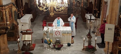 hl. Messe und Andacht am 08. Nov. 2025 (Bild: P. St.).