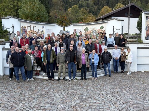 Gruppenfoto in Cercivento (Foto: © Herbert Krassnig)