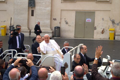 Papst Franziskus sprach am 20. Oktober 2024 den Österreich Engelbert Kolland OFM heilig. - Foto: © Br. Martin Barmettler OFM Papst Franziskus sprach am 20. Oktober 2024 den Österreich Engelbert Kolland OFM heilig. - Foto: © Br. Martin Barmettler OFM