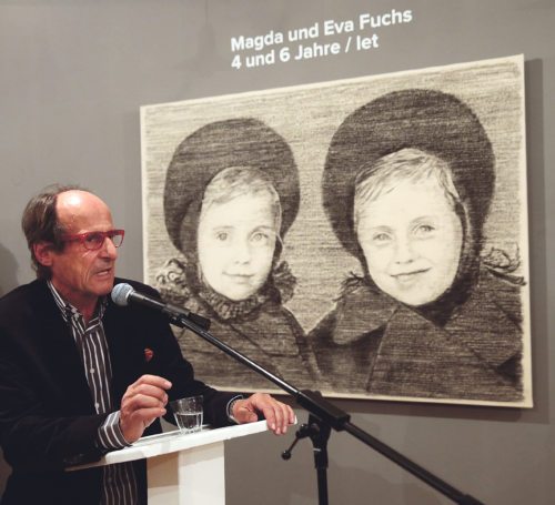 Zwei Kinder, zwei Schicksale. Manfred Bockelmann hat ihrer Geschichte ein Gesicht gegeben. (© Foto: Eggenberger)