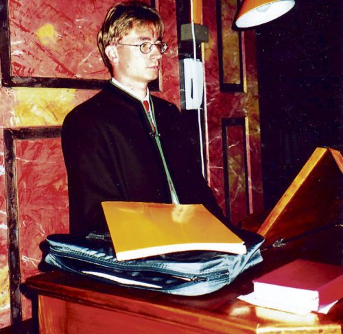 Christian Lederer an der Orgel (© Foto: Privat)