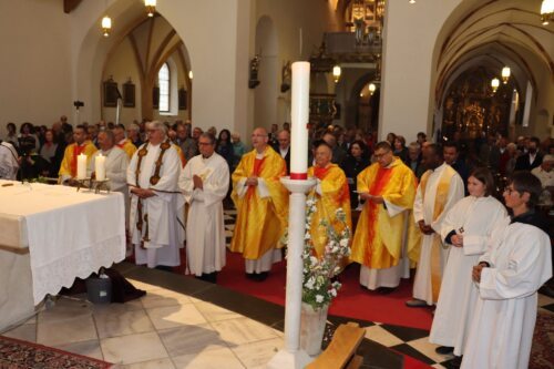 Feierlicher Gottesdienst anlässlich des 60. Geburtstages von Br. Wolfgang Gracher (Foto: © Manfred J. Schusser)