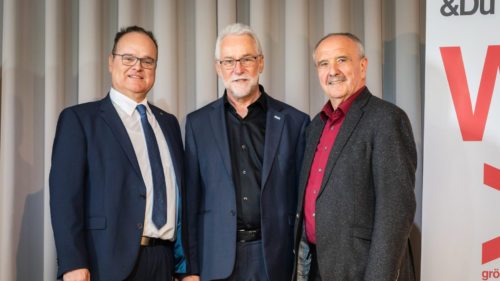 BH Gert Andre Klösch, Dir. Josef Marketz und Bgm. Valentin Blaschitz (Foto: Caritas)