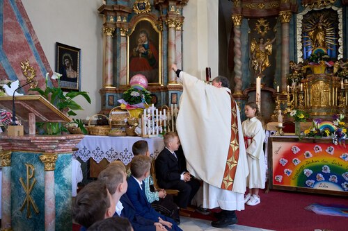 Segnung der Brote und der Weintrauben (C) Caro Lilg Segnung der Brote und der Weintrauben (C) Caro Lilg