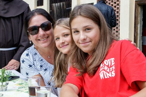Nachtreffen der Firmlinge nach den Sommerferien.<br />
Foto: Georg Brandstätter