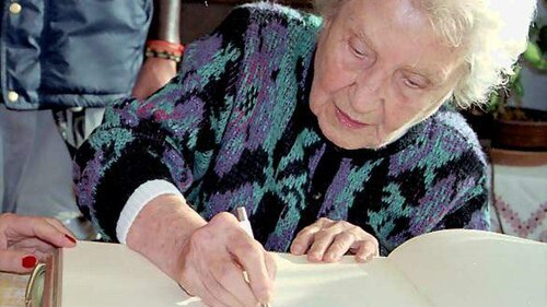 Dolores Viesèr (1904 - 2002); Foto: kk. Dolores Viesèr (1904 - 2002); Foto: kk.