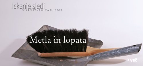 Metla in lopata