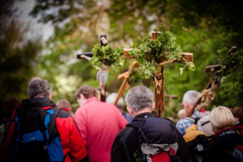 Beim diesjährigen Vierbergelauf und Jauntaler Dreibergelauf werden keine hl. Messen und Andachten gefeiert werden.<br />
Archivfoto Vierbergelauf 2014: Diözesan-Pressestelle