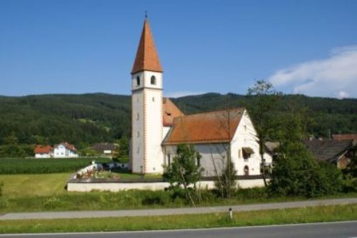 Filialkirche Einersdorf/Nonča vas (© Foto: Pfarre Bleiburg)