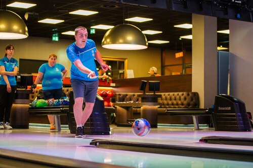 Die Bowlingbewerbe fanden in der Bowling World statt (© Foto: Special Olympics Österreich)