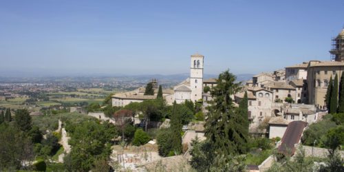 Die Stadt Assisi (Foto: M. Komar) Die Stadt Assisi (Foto: M. Komar)