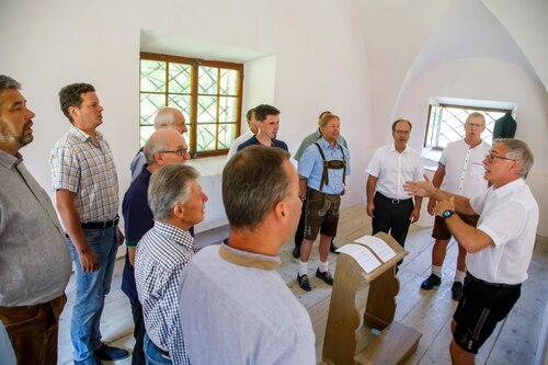 Sängerrunde Obermühlbach<br />
Foto: Anton Wieser