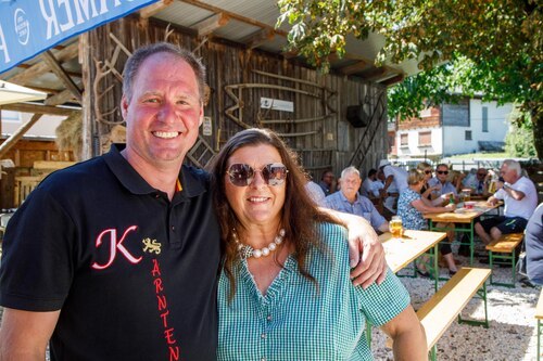 Andy Mayer und Adrea Dober<br />
Foto: Anton Wieser