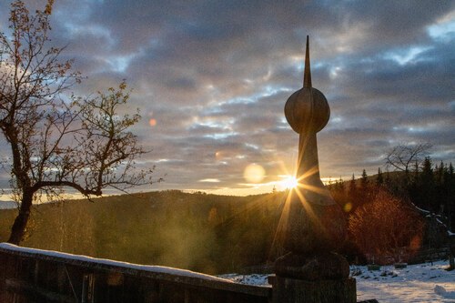 Sonnenuntergang auf der Dreifaltigkeit<br />
Foto: Anton Wieser