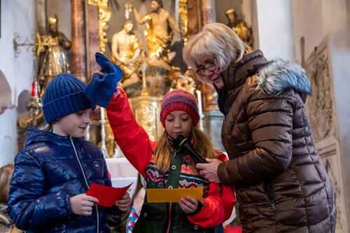 Hinführung zum Evangelium<br />
Foto: Anton Wieser