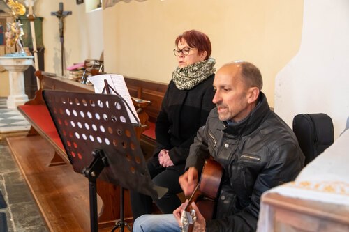 musikalische Begleitung<br />
Foto: Anton Wieser