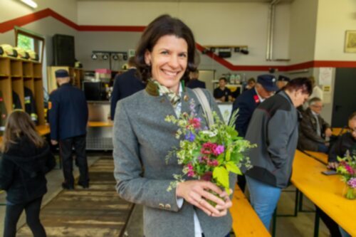 Tischschmuck von Barbara Felsberger<br />
Foto: Anton Wieser