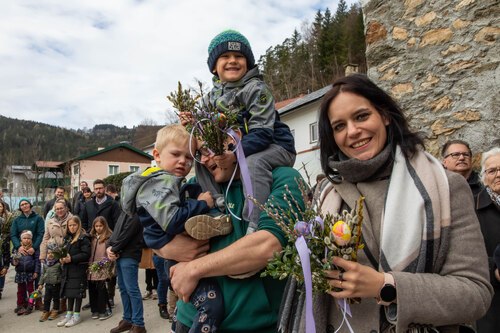 Palmsonntag in Kraig<br />
Foto: Anton Wieser