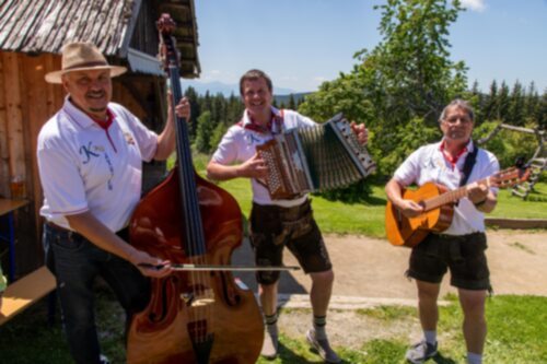 2 Lustigen 3: Willi, Günter, Wolfi<br />
Foto: Anton wieser