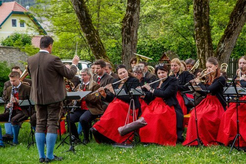 Glantaler Blasmusik Frauenstein<br />
Foto: Anton Wieser