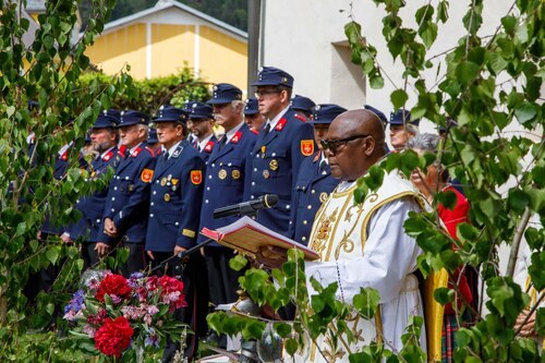 Predigt: Pfarrer Joseph Tombert<br />
Foto: Anton Wieser