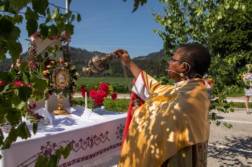 Evangelienstation Blasebauer Kreuz<br />
Foto: Anton Wieser