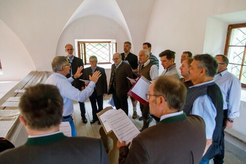 Sängerrunde Obermühlbach<br />
Foto: Anton Wieser