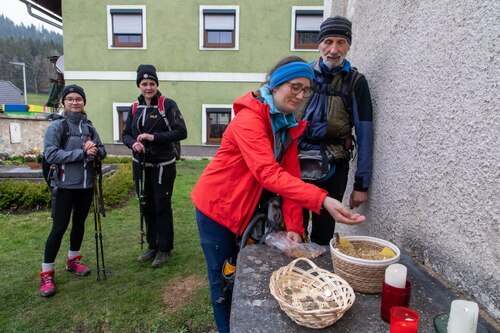 Körnertausch<br />
Foto: Anton Wieser