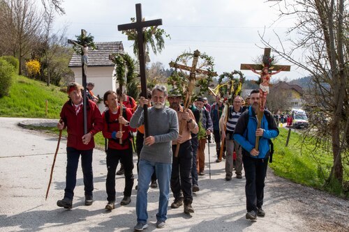 Einzug in Liemberg<br />
Foto: Anton Wieser