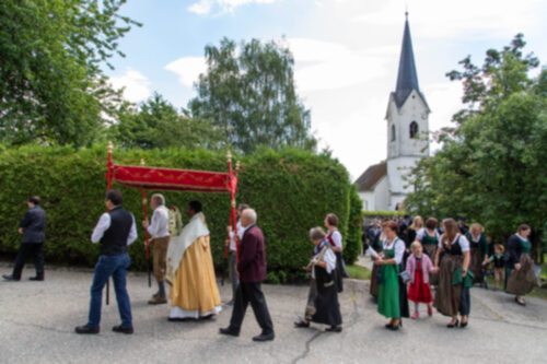 Prozession in Treffelsdorf<br />
Foto: Anton Wieser