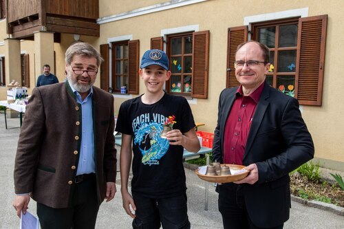 Gewinner des Schätzspieles: Thomas Zechner<br />
Foto: Anton Wieser